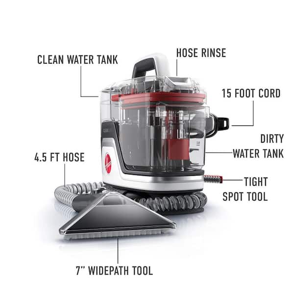 HOOVER CleanSlate Pro Portable Corded Spot Cleaner Machine for