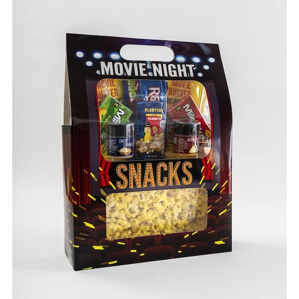 Red Carpet Movie Night Popcorn Gift Set