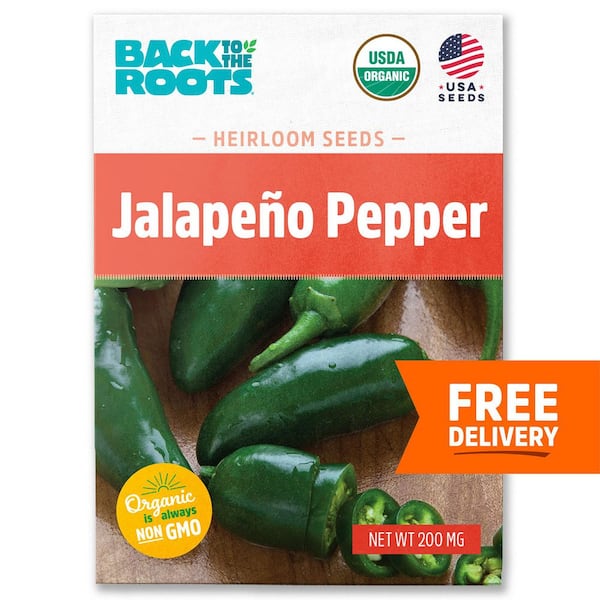 Organic Jalapeno Pepper Seed (1-Pack)
