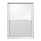 JELD-WEN 29.375 in. x 40 in. W-2500 Series White Painted Clad Wood ...