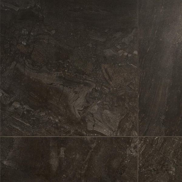 Ivy Hill Tile Sereno Charcoal Black 35.43 in. x 35.43 in. Matte
