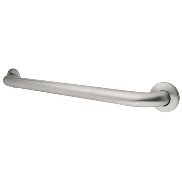 Traditional 18 in. x 1-1/4 in. Grab Bar in Brushed Nickel