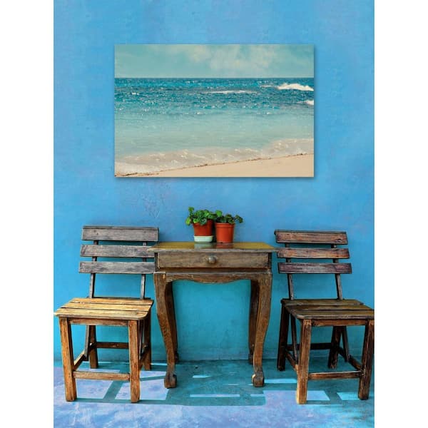 Unbranded 12 in. H x 18 in. W "Dream Big" by Sylvia Cook Printed Canvas Wall Art