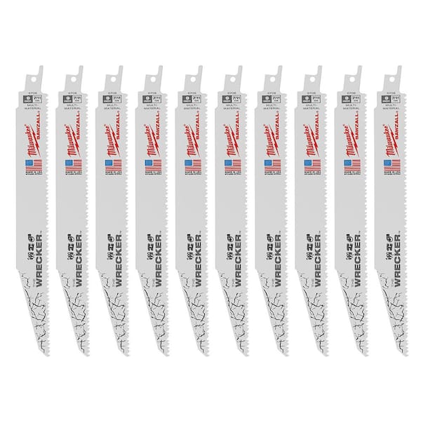 Milwaukee 9 in. 18 TPI SAWZALL Reciprocating Saw Blade Set (33-Pack)