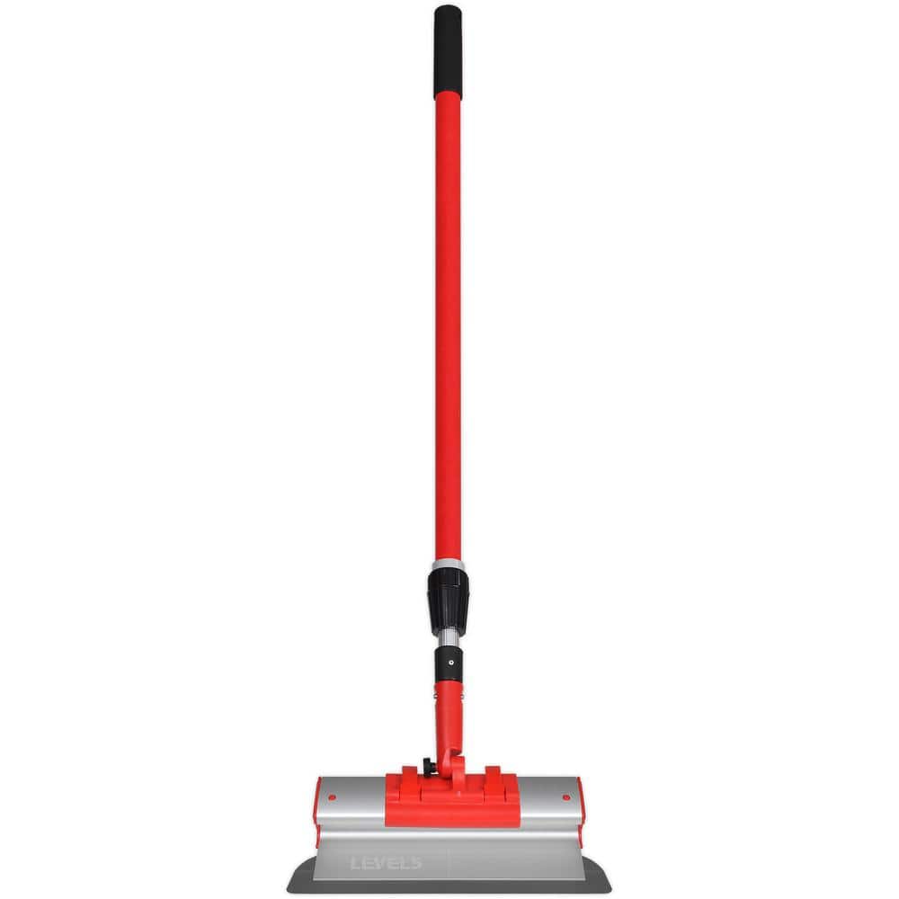 14 in. Skimming Blade with 37 in. to 63 in. Extension Handle and Handle Ada
