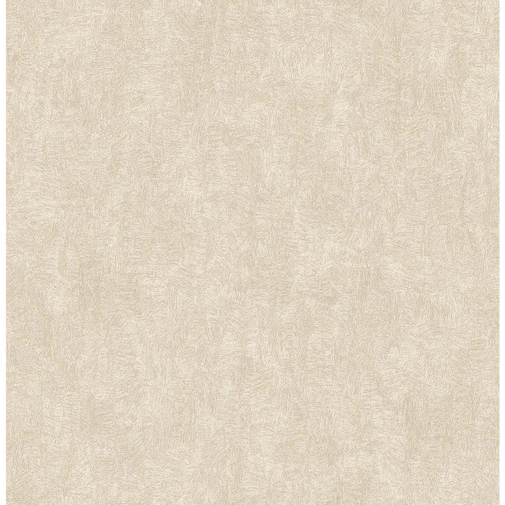 Brewster Ludisia Gold Brushstroke Texture Paper Strippable Wallpaper ...