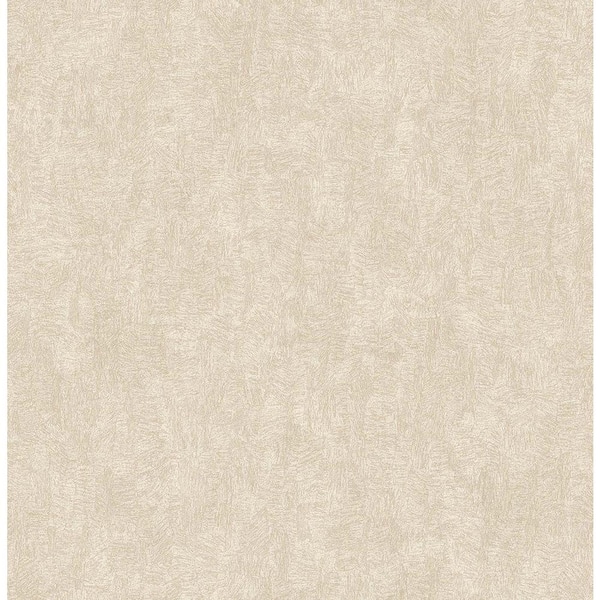 Brewster Ludisia Gold Brushstroke Texture Paper Strippable Wallpaper (Covers 56.4 sq. ft.)