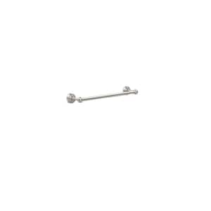 Waverly Place Collection 18 in. Back to Back Shower Door Towel Bar in Satin Nickel