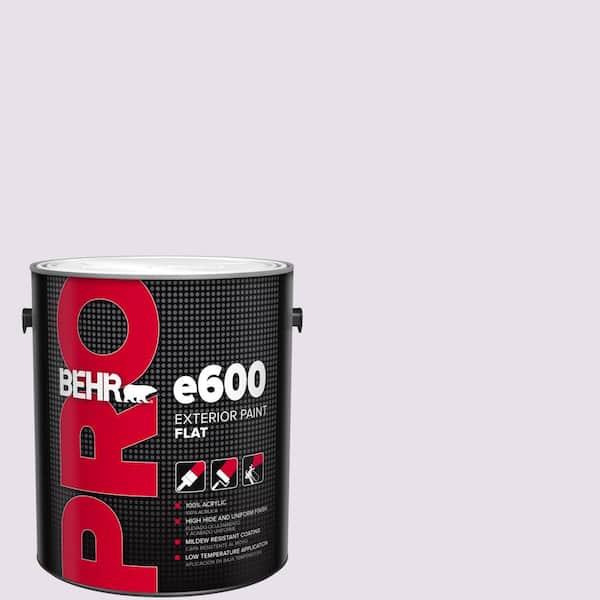 BEHR PRO 1 gal. #660C-1 Bubble Bath Flat Paint
