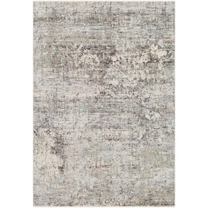 Congressional Grey Doormat 2 ft. x 3 ft. Abstract Area Rug