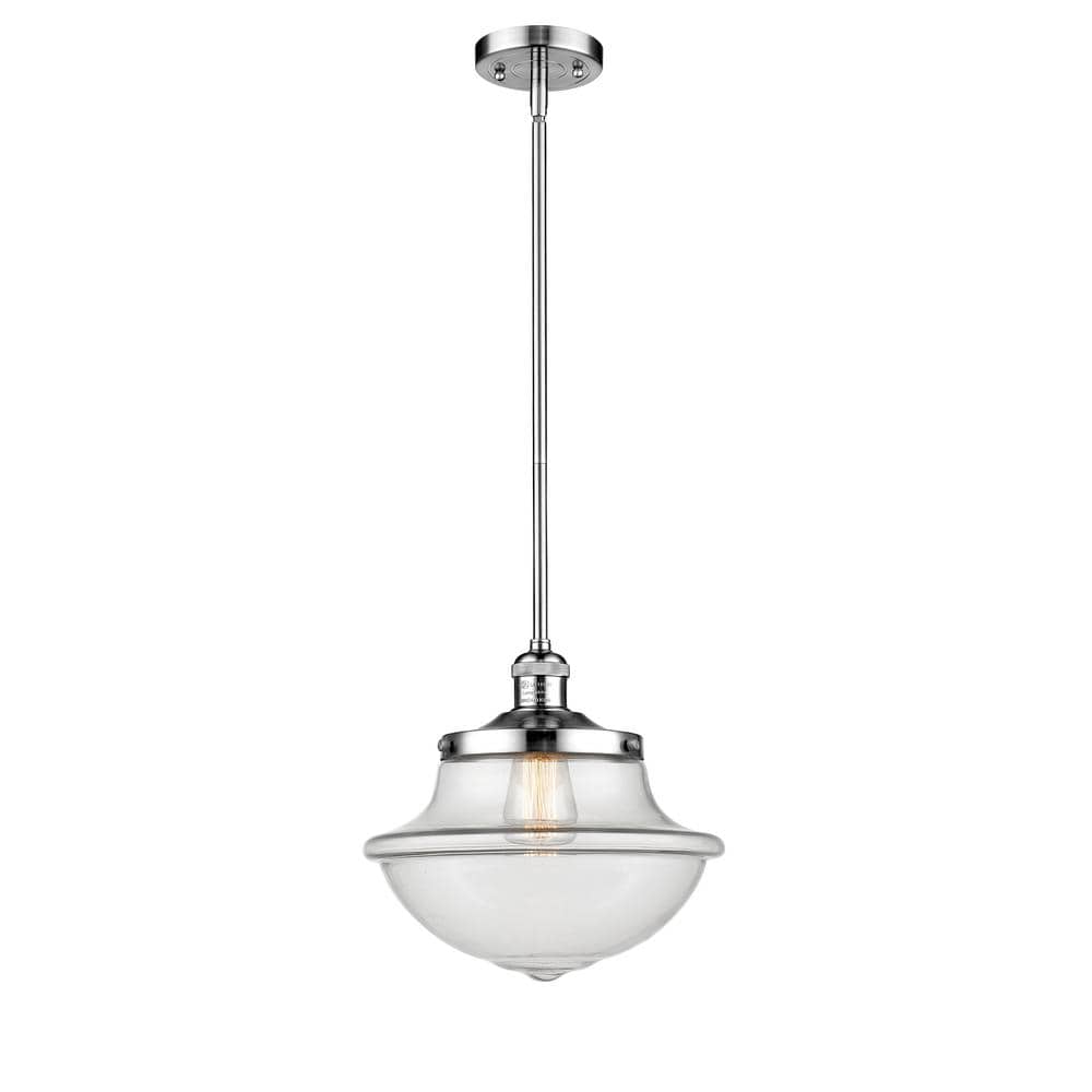 Oxford 11.5" Polished Chrome Mini Pendant Light