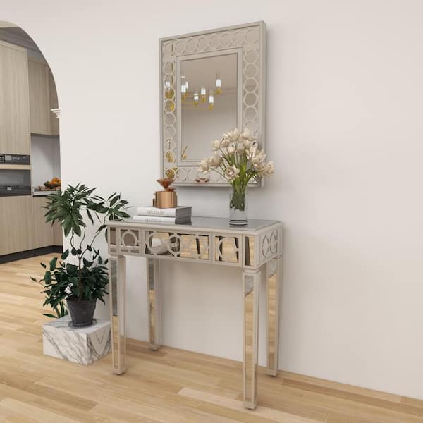 entry table with mirror set