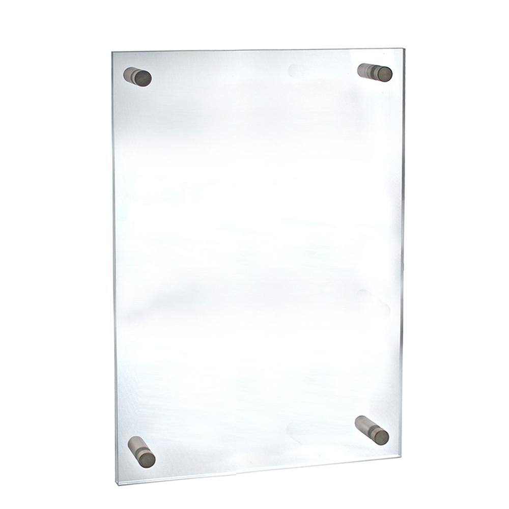 Azar Displays 105530 Standoff Sign Holder 22 x 28 Graphic Size 26 x 32 Overall Frame Size 22 x 28 