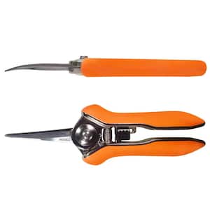 Trim Scissor ZS420 Curved MasaMasa Scissors, Orange 420