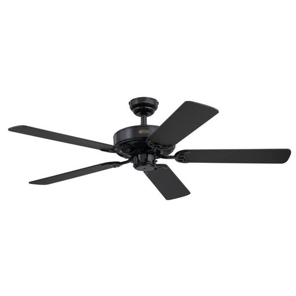 Westinghouse Lighting Contractor's Choice 52 in. Indoor Black Ceiling Fan