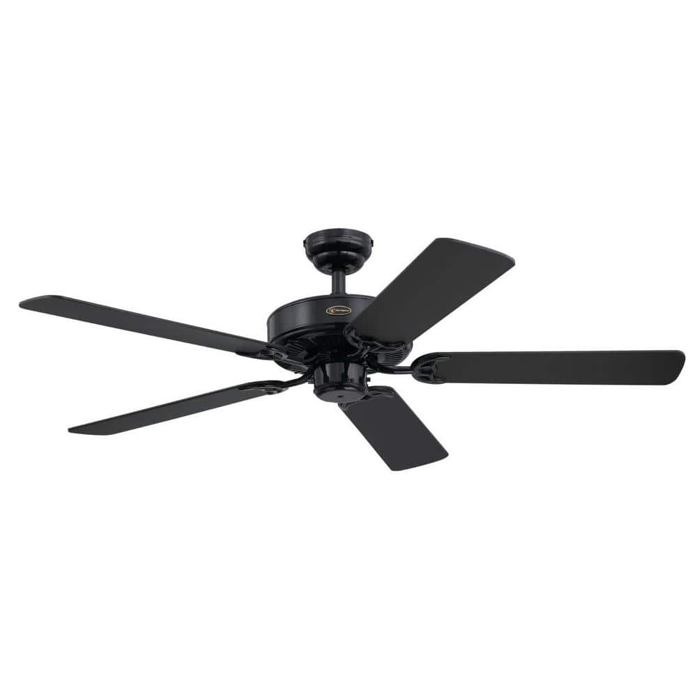 Westinghouse Contractor's Choice 52 in. Indoor Black Ceiling Fan ...