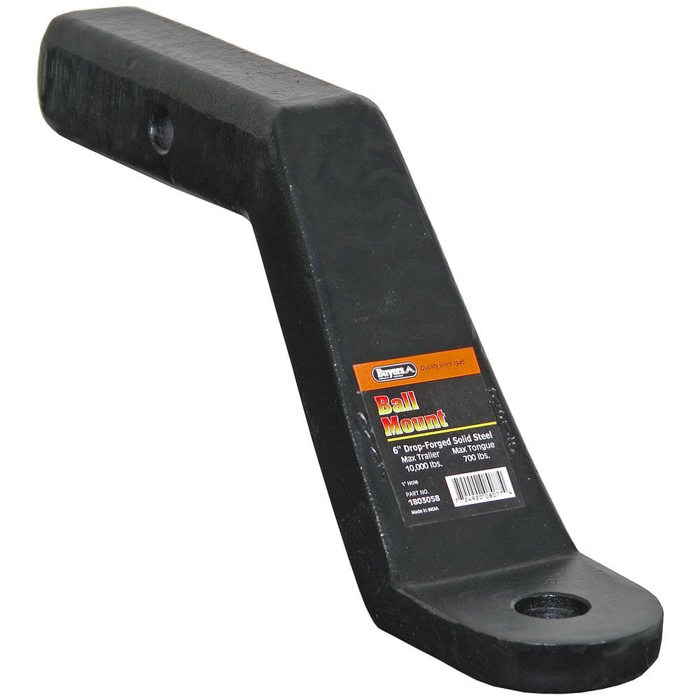 6 in. Drop Heavy-Duty Ball Mount for 1 in. Hitch Ball price history on PriceWatchPro