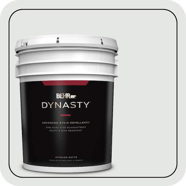 BEHR DYNASTY 5 gal. #770E-1 Quietude Matte Interior Stain-Blocking Paint & Primer
