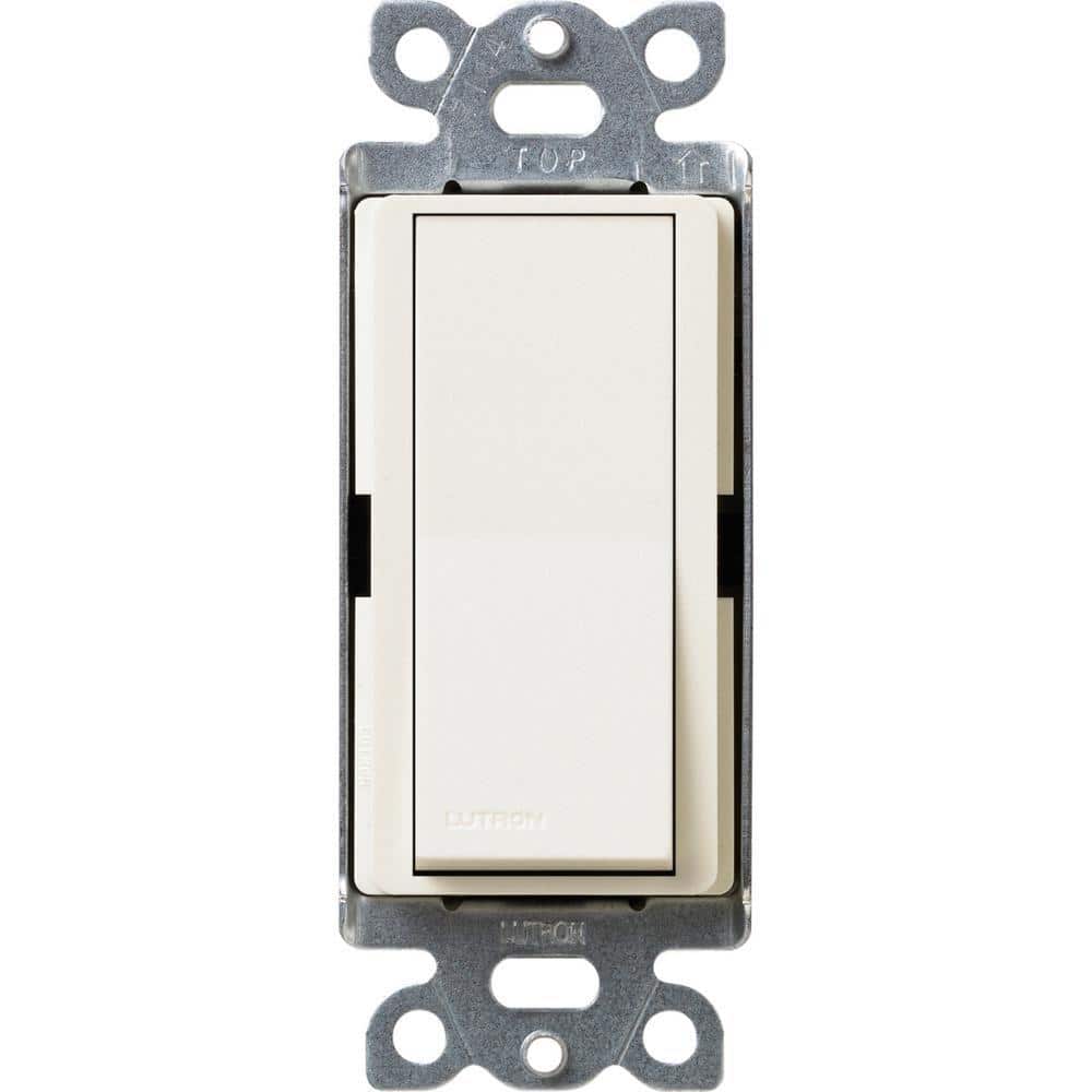 Lutron Claro On/Off Switch with Locator Light, 15-Amp/Single-Pole ...