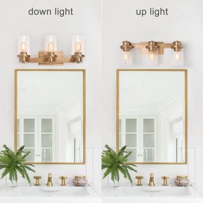 Gold - LNC - Vanity Lighting - Lighting - The Home Depot