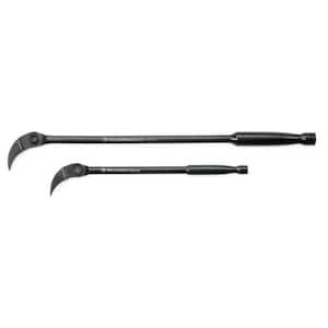 8 in. and 16 in. Indexing Head Pry Bar Set (2-Piece)