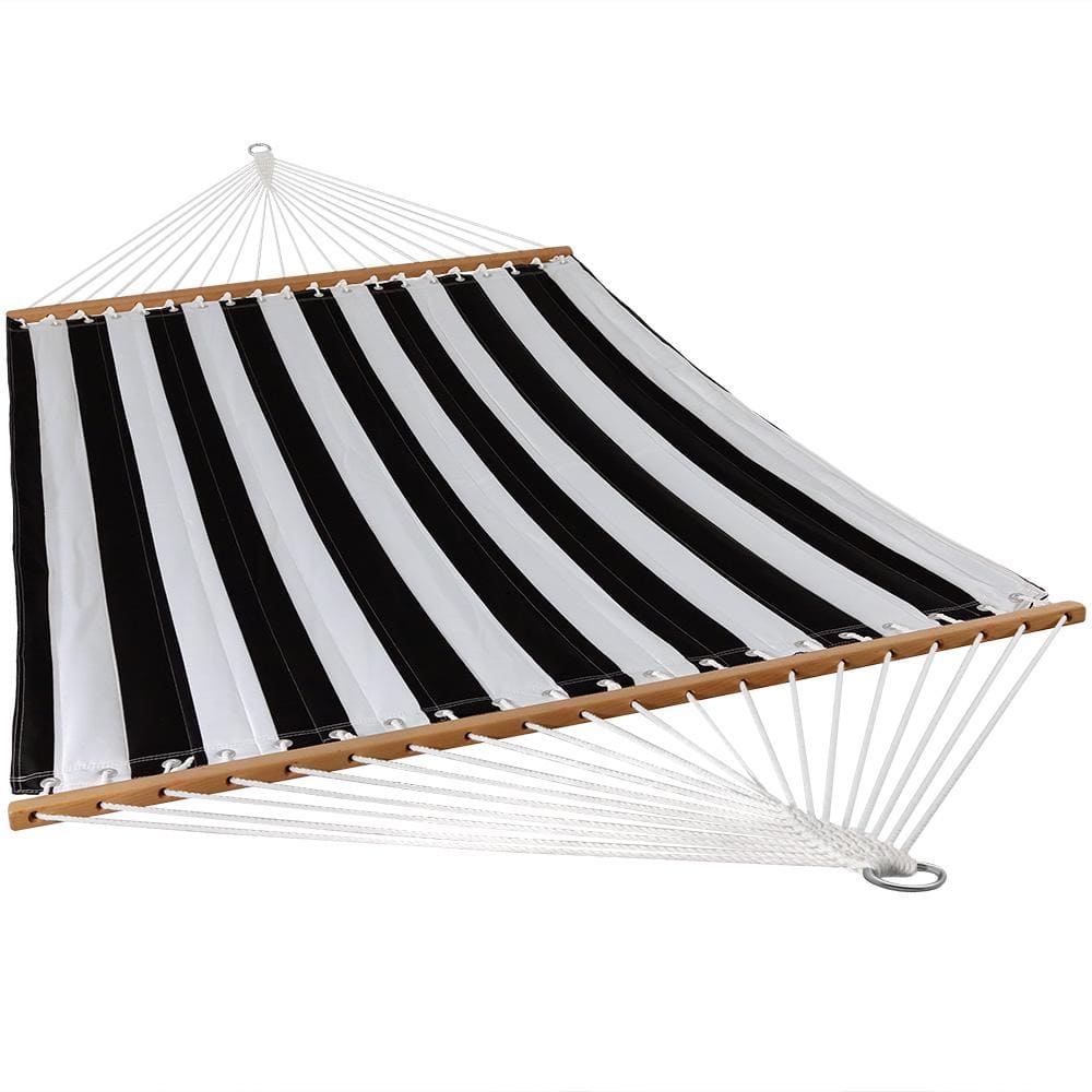 Sunnydaze 11-3/4 ft. Quilted Double Fabric 2-Person Hammock