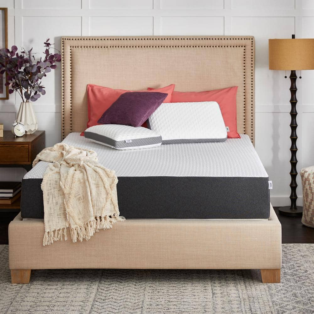 Sealy Cool And Clean 10 In. Medium Memory Foam Twin Mattress F03-00179 ...