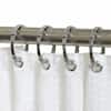 Zenith Zenna Home Chrome Plastic Shower Curtain Ring (12 Count) - Henery  Hardware