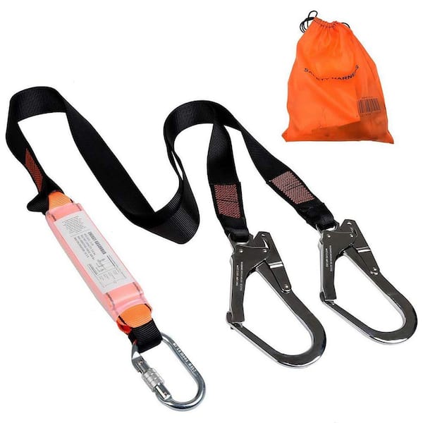 KIWDZFU 18 D-Ring Extender Fall Protection Lanyard System with