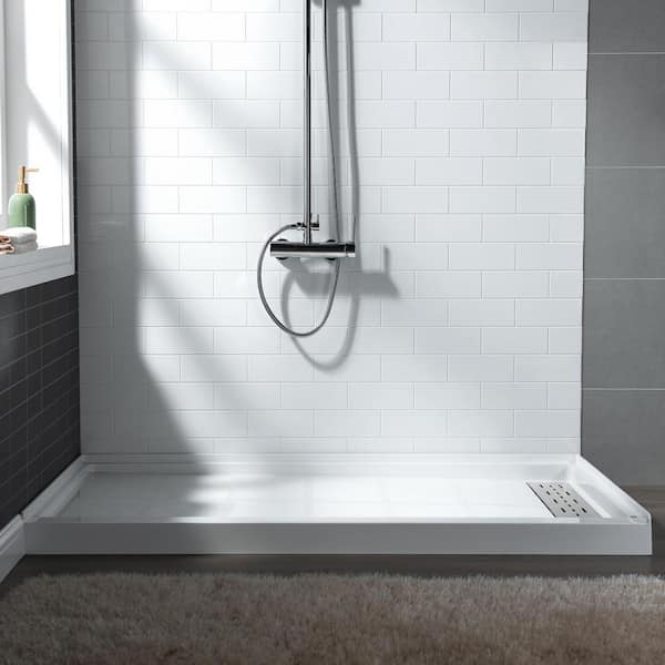 https://images.thdstatic.com/productImages/1c2ee6b0-853e-4917-af71-5972d6355bf9/svn/white-with-brushed-nickel-drain-cover-woodbridge-shower-pans-hsb4218-d4_600.jpg