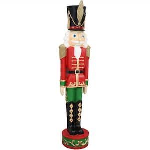 37 in. Kristoff the Nutcracker Soldier Christmas Decor - Polyresin