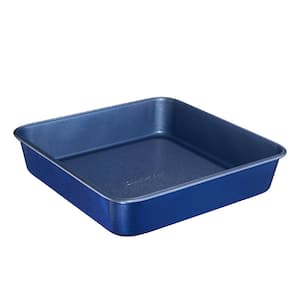 De la Terre Small Baking Dish 6in x 9in-Midnight Blue Ceramic 
