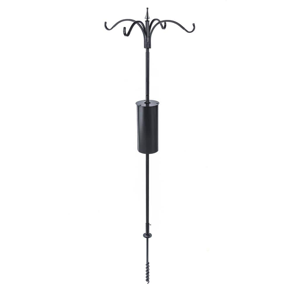 Erva 4 Arm Complete Bird Feeder Pole Set with Squirrel Baffle price history on PriceWatchPro