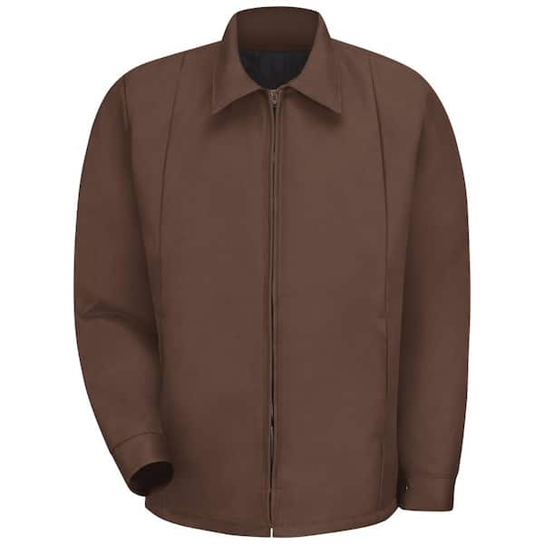 MENS BLACK CHESTER SOLID TWILL CHORE JACKET