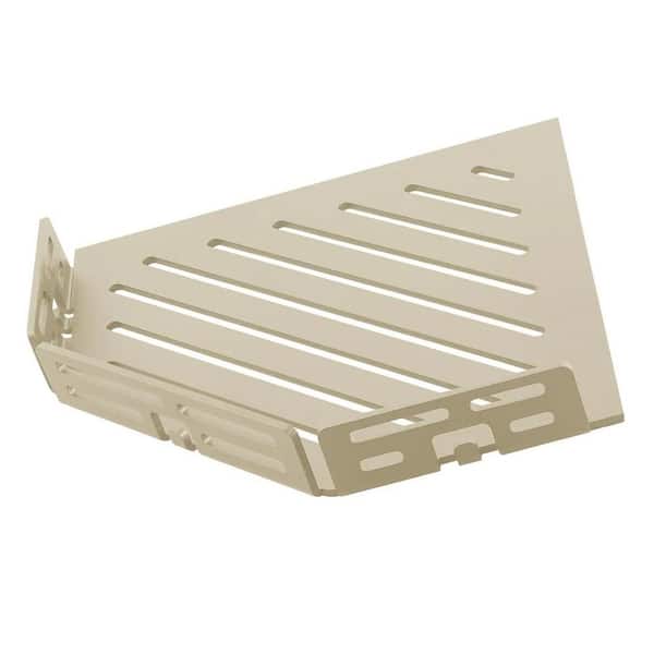 DURAL TI-SHELF Pentagonal 11 in. x 7.87 in. x 7.87 in. x 3.74 in. x 3.74 in. Aluminum Decorative Wall Shelf