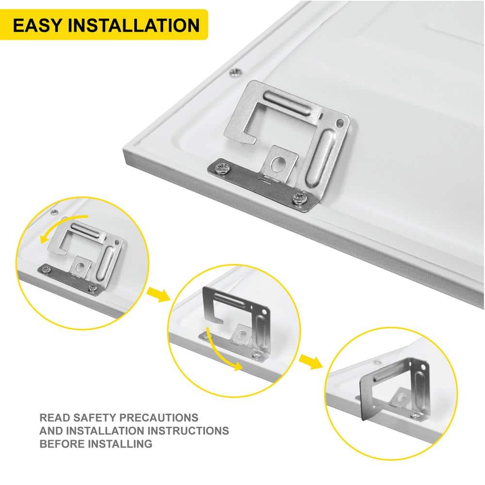 NuWatt 1x4 Dimmable LED Panel Light with Selectable Color and Wattage