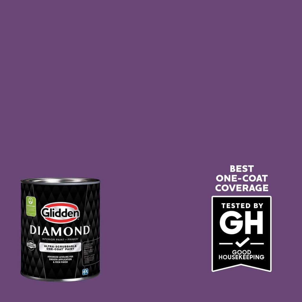 1 qt. PPG1176-7 Perfectly Purple Eggshell Interior Paint with Primer price history on PriceWatchPro