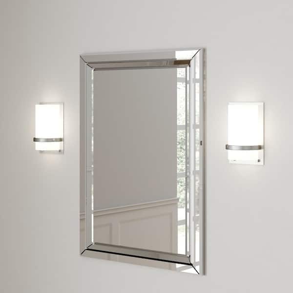 1-Light Brushed Nickel Sconce