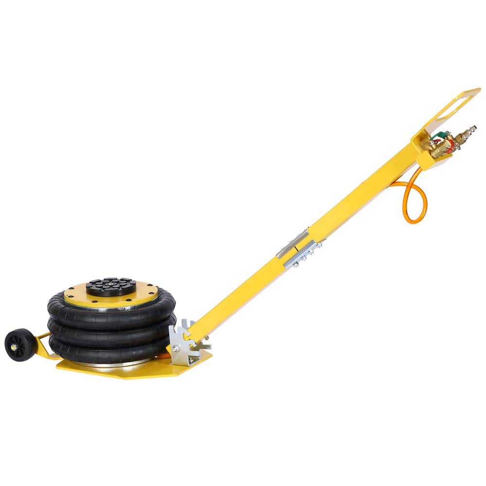 3T Triple Bag Air Jack Pneumatic Jack 3 Bag Lifting 16 in. Ccapacity 6600 l