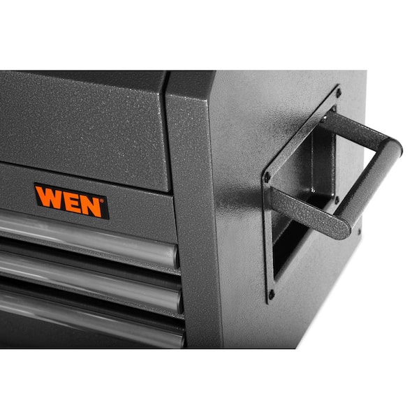 WEN 52 in. W x 18 in. D Heavy Duty Steel Top Tool Chest with Onboard Charging Station