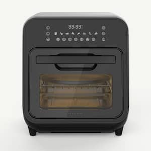 15.9 qt. 3-in-1 Air Fryer Oven with Steam, in Black
