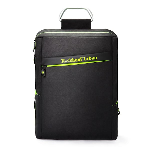 Rockland Urban 15 in. Black Laptop Backpack