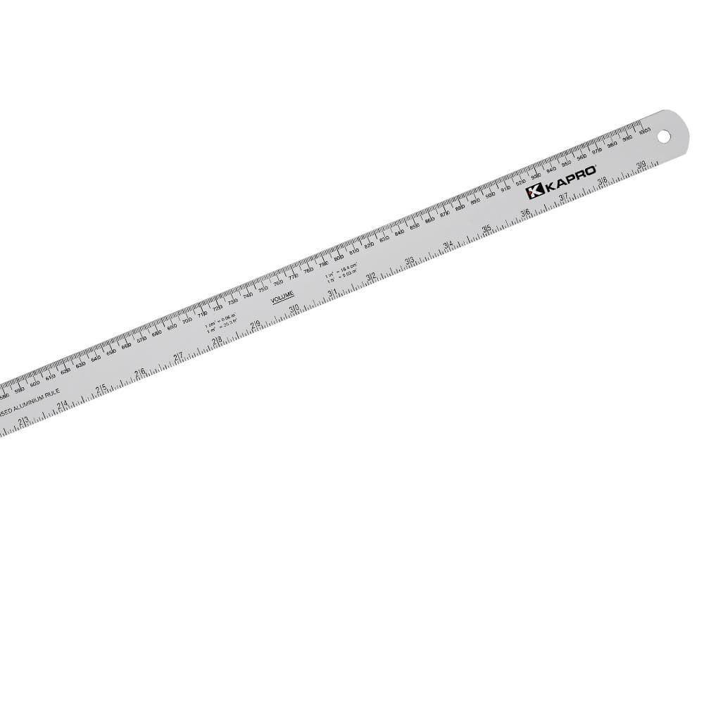Buy 12 in. Aluminum Ruler with Conversion Table Online at Lowest Price ...