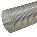 5 in. D x 12 ft. PVC Coil General Purpose Flexible Ducting in Clear