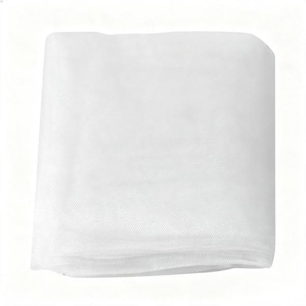 10 ft. W  x 12 ft. L Outdoor Insect Netting Biological Pest Control for Bird Lawn Insect, White