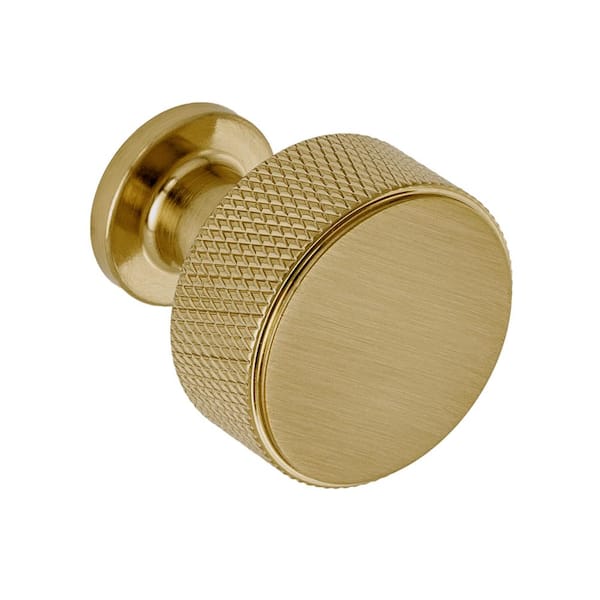 Kent Knurled 16 Center-to-Center Satin Brass Appliance Pull