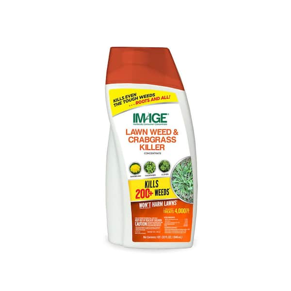 IMAGE 32 oz. 4,000 sq. ft. Lawn Weed and Crabgrass Killer Concentrate for 200-Plus Weed Types