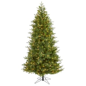 7 ft. Pre-Lit Vienna Fir Artificial Christmas Tree with 450 Warm White Lights