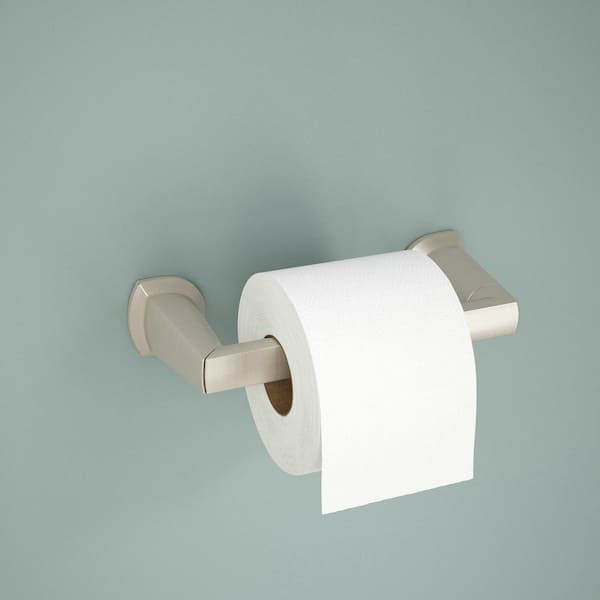 Galeon Wall Mount Pivoting Toilet Paper Holder in Stainless Steel
