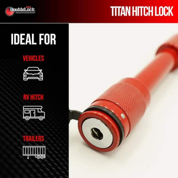 DoubleLock Titan, 2.75 in. (Small) Hitch Pin Lock, Class III and
